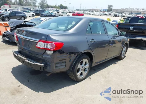 2012 Toyota Corolla Le z USA, uszkodzony, nr VIN 5YFBU4EEXCP008027